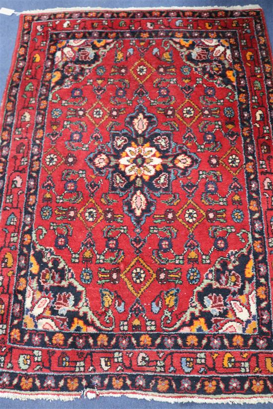 An Iranian rug, 155 x 112cm